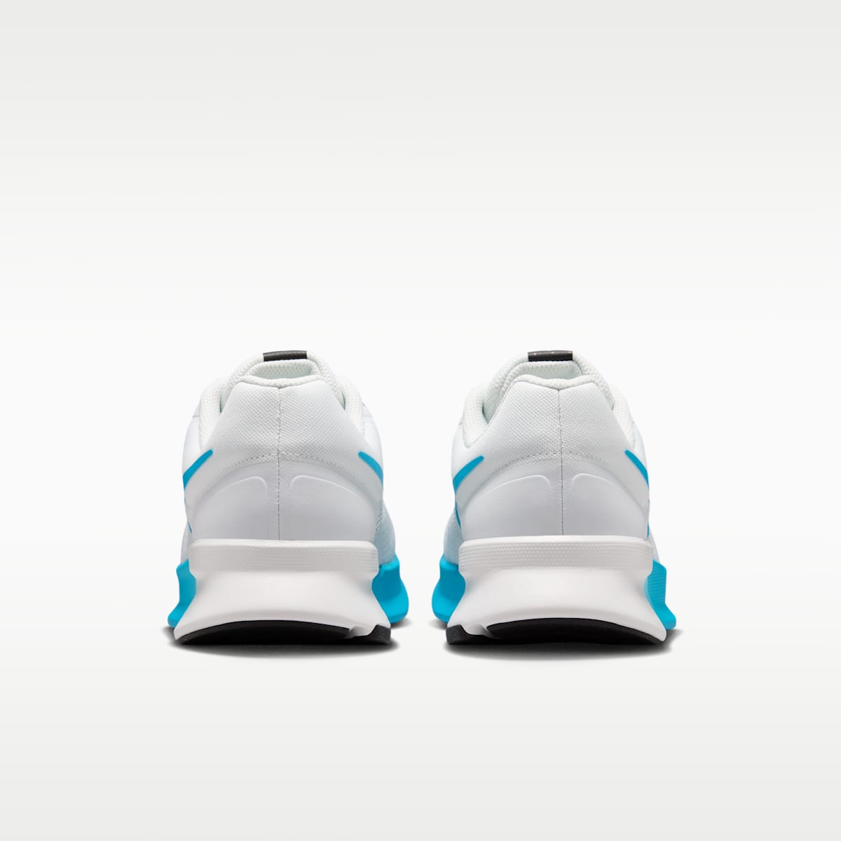 Nike Run Swift 3 Men's Road Running Shoes - Off White/Black/Light Current Blue - Image 6