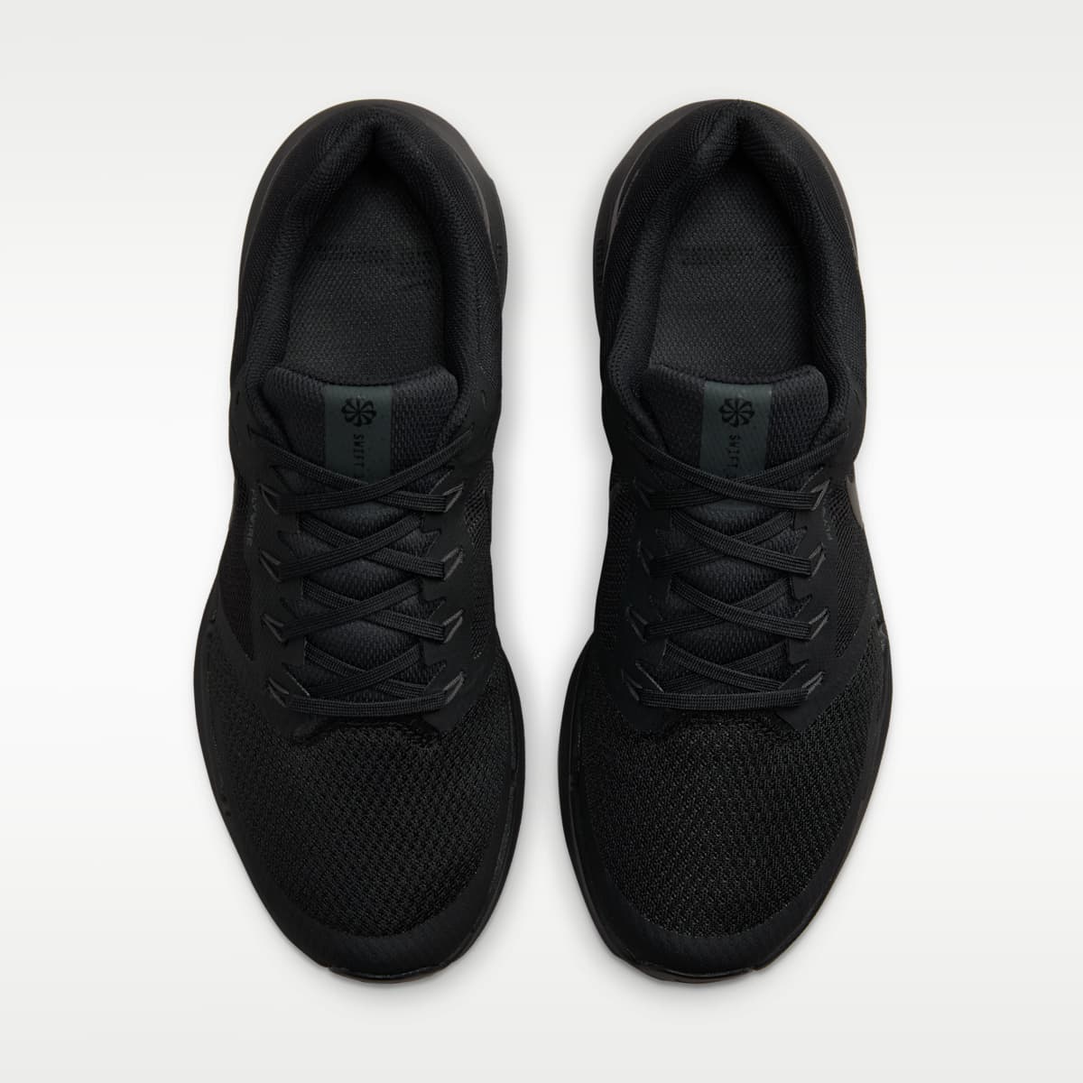 Nike Run Swift 3 Men's Road Running Shoes - Black/Dark Smoke Grey/Black - Image 4