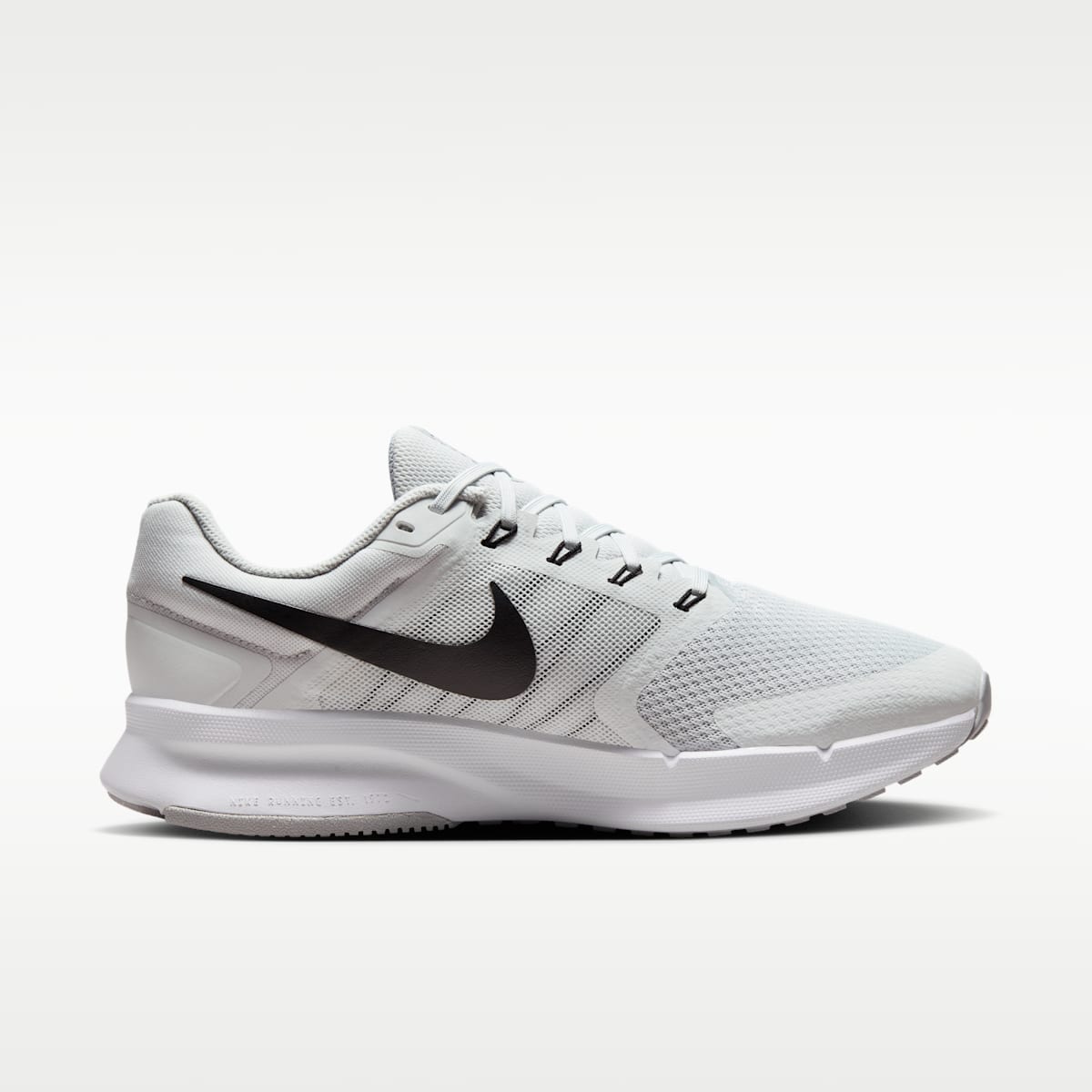 Nike Run Swift 3 Men's Road Running Shoes (Extra Wide) - Photon Dust/White/Wolf Grey/Black - Image 3