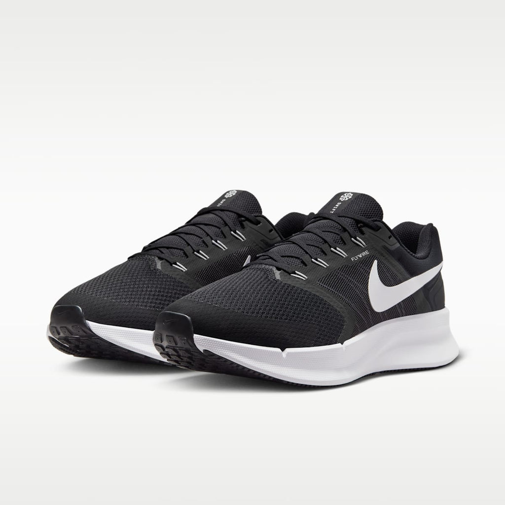 Nike Run Swift 3 Men's Road Running Shoes (Extra Wide) - Black/Dark Smoke Grey/White - Image 5