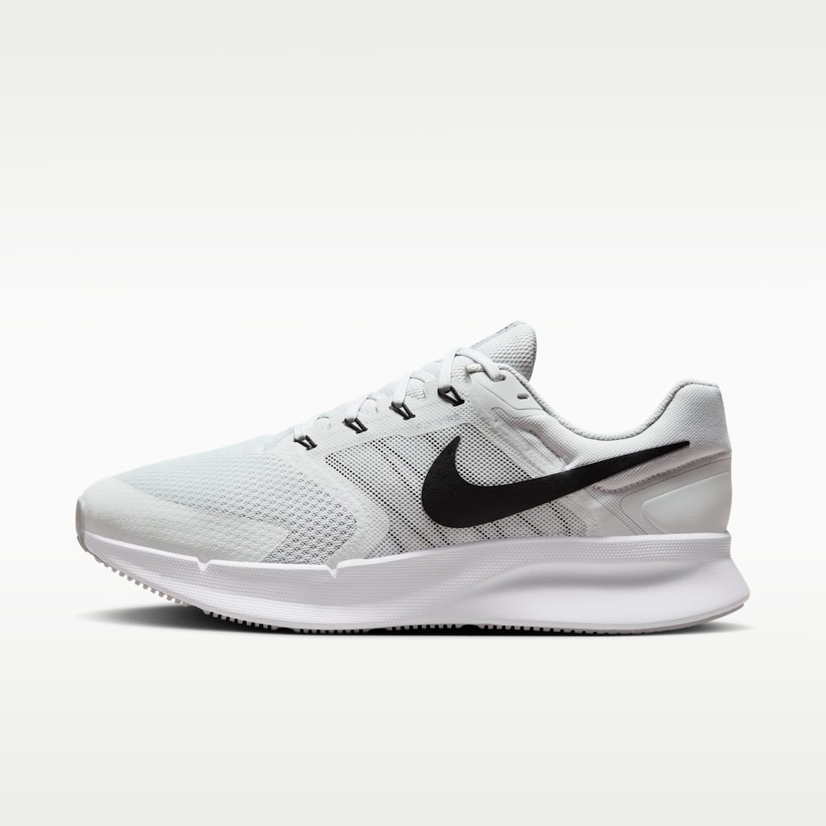 Nike Run Swift 3 Men's Road Running Shoes (Extra Wide) - Photon Dust/White/Wolf Grey/Black - Image 1