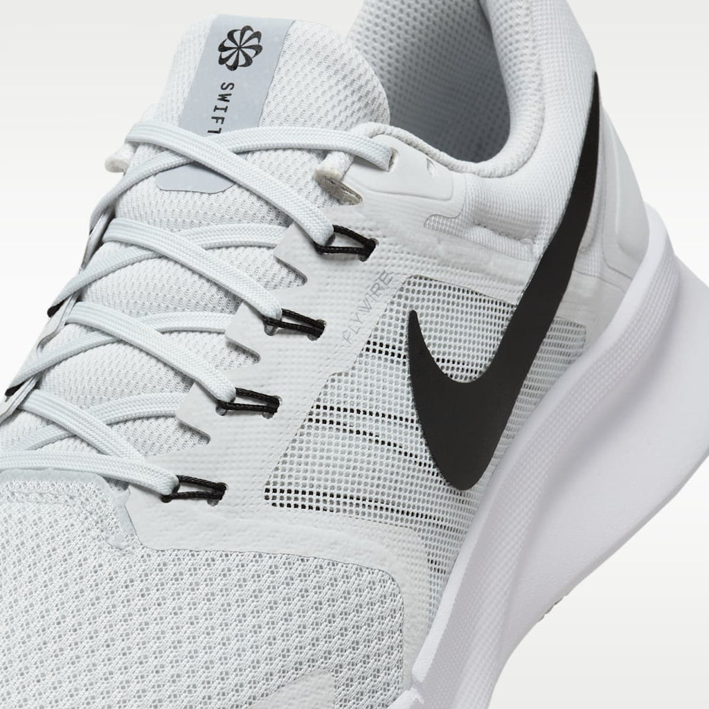 Nike Run Swift 3 Men's Road Running Shoes (Extra Wide) - Photon Dust/White/Wolf Grey/Black - Image 7