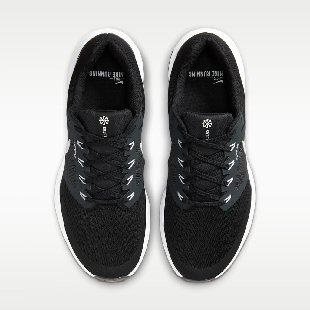 Nike Run Swift 3 Men's Road Running Shoes - Black/Dark Smoke Grey/White - Image 4