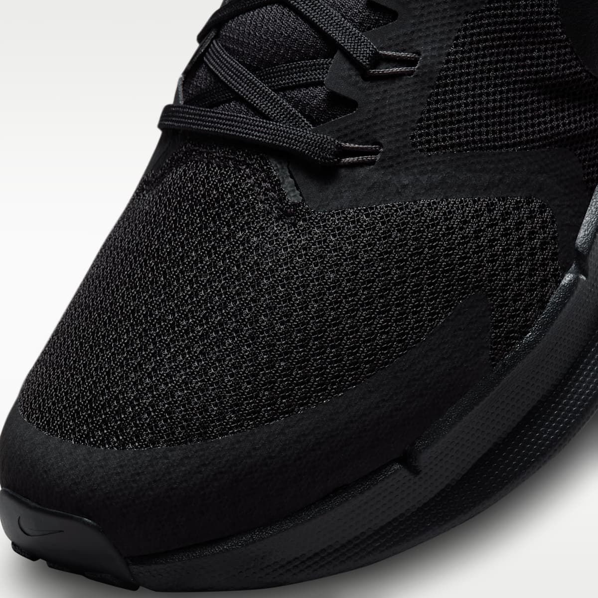 Nike Run Swift 3 Men's Road Running Shoes - Black/Dark Smoke Grey/Black - Image 7