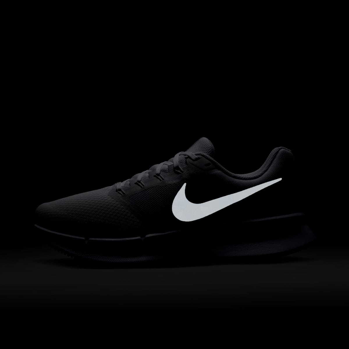 Nike Run Swift 3 Men's Road Running Shoes - Summit White/White/Black/Metallic Silver - Image 9