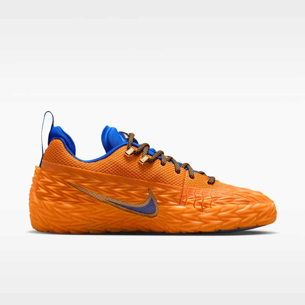 Nike S.T. Charge "Foundation" Basketball Shoes - Bright Ceramic/Laser Orange/Bright Crimson/Metallic Gold - Image 3