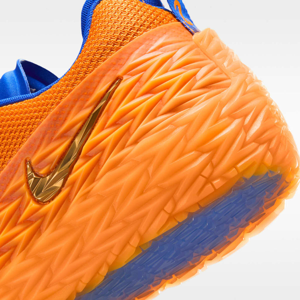 Nike S.T. Charge "Foundation" Basketball Shoes - Bright Ceramic/Laser Orange/Bright Crimson/Metallic Gold - Image 8