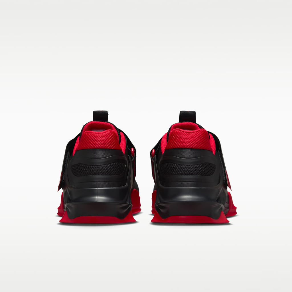 Nike Savaleos Weightlifting Shoes - Black/University Red/White - Image 6