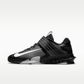 Nike Savaleos Weightlifting Shoes - Black/Grey Fog/Laser Orange/White - Image 1