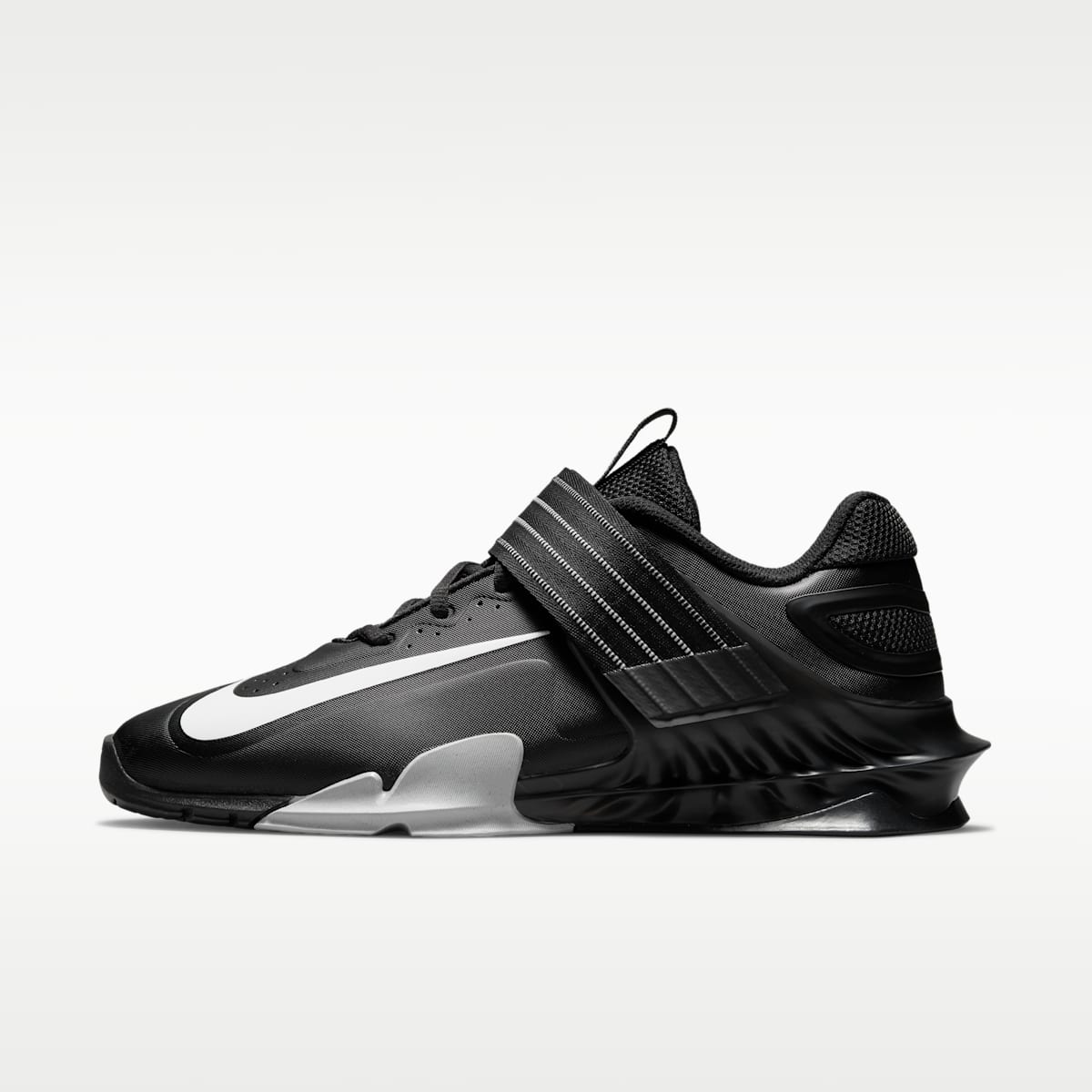 Nike Savaleos Weightlifting Shoes - Black/Grey Fog/Laser Orange/White - Image 1