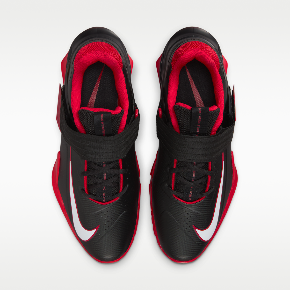 Women's Nike Savaleos Weightlifting Shoes - Black/University Red/White