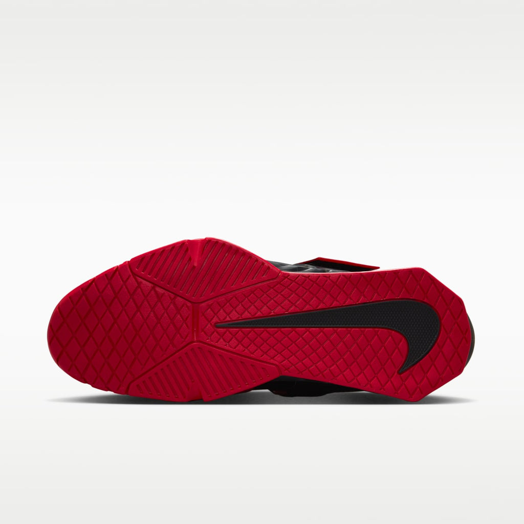 Nike Savaleos Weightlifting Shoes - Black/University Red/White - Image 2