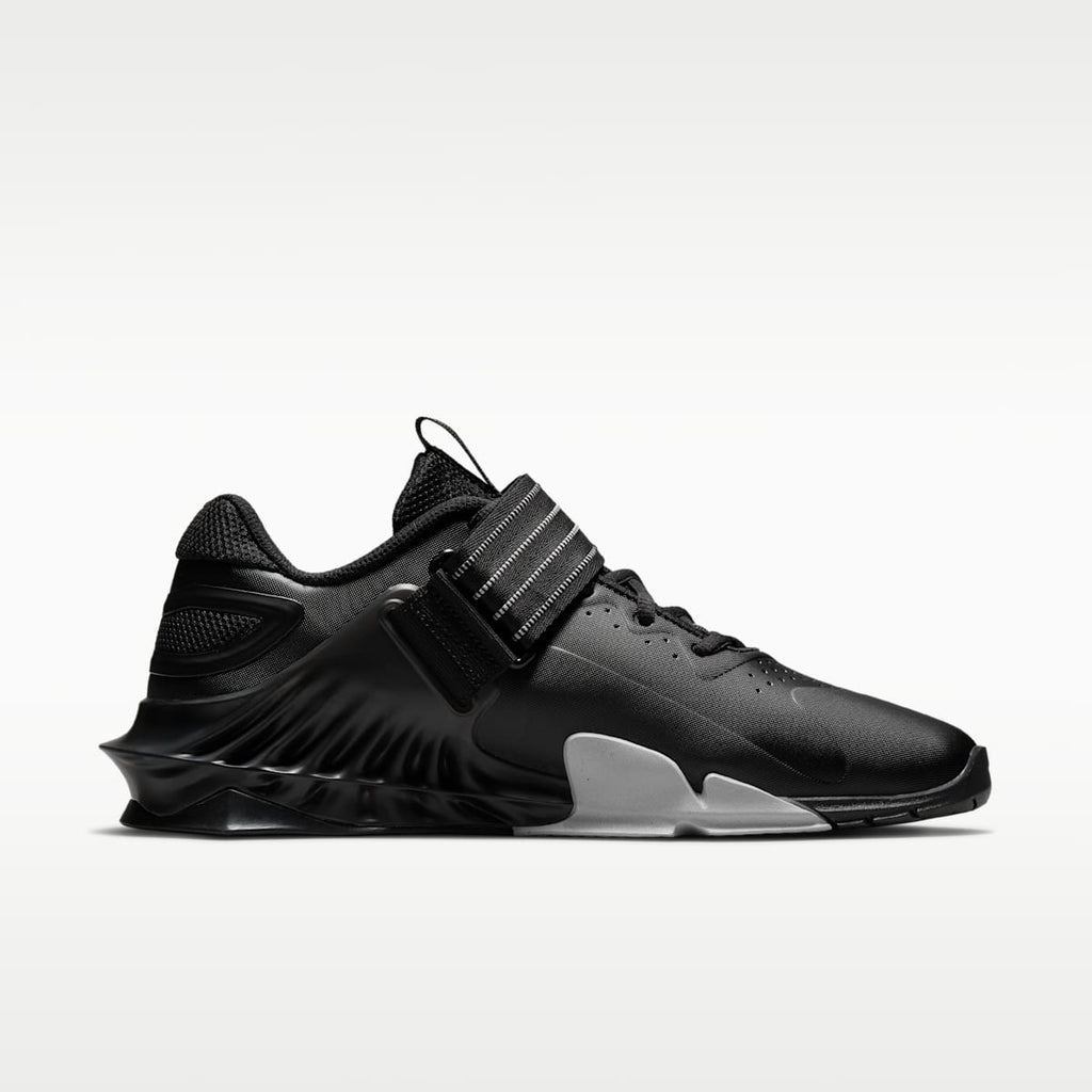 Nike Savaleos Weightlifting Shoes - Black/Grey Fog/Laser Orange/White - Image 3
