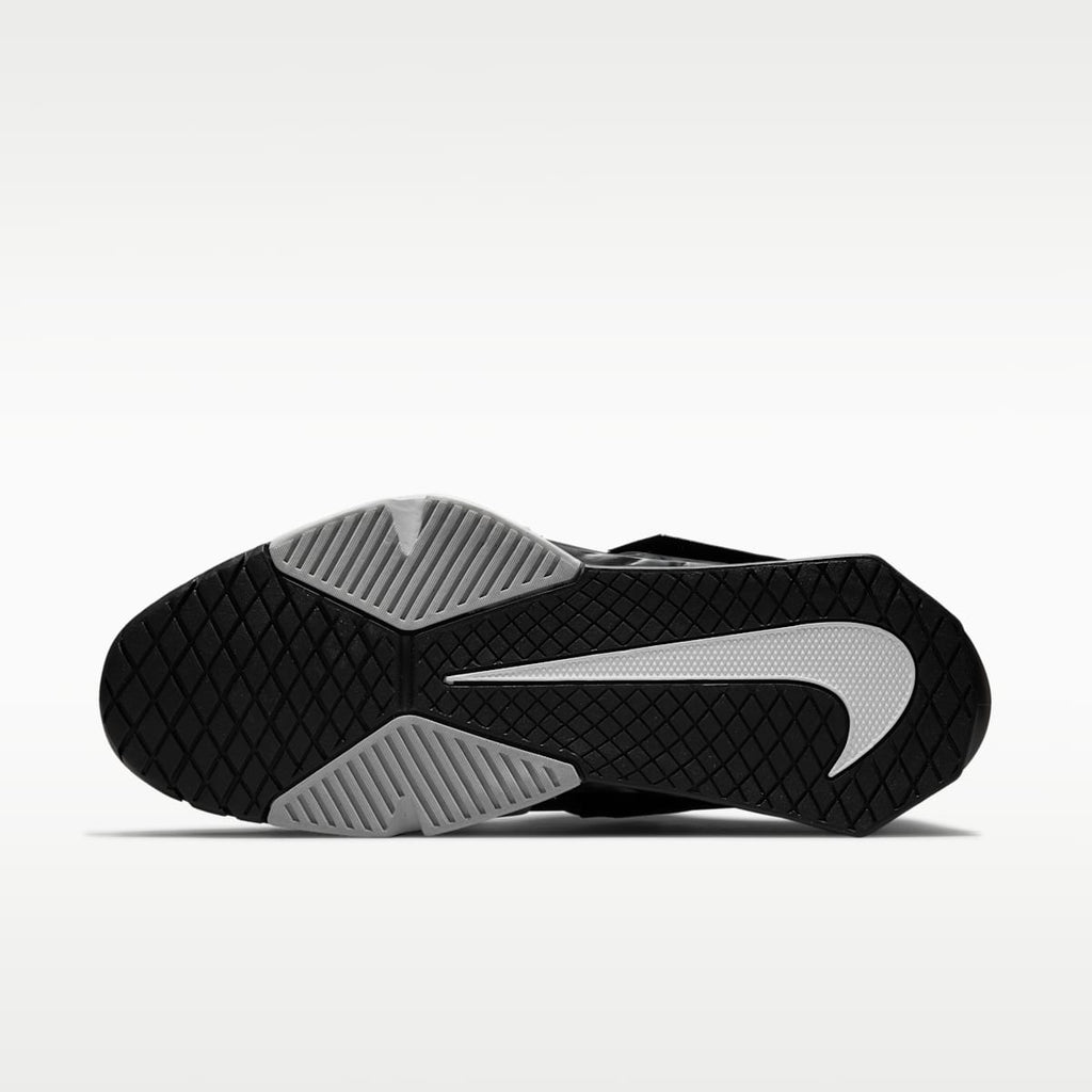 Nike Savaleos Weightlifting Shoes - Black/Grey Fog/Laser Orange/White - Image 2