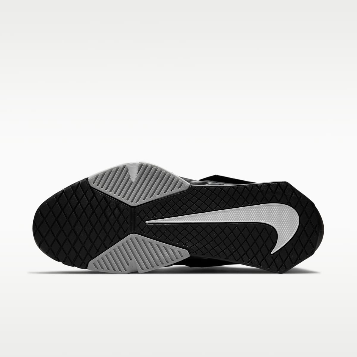 Nike Savaleos Weightlifting Shoes - Black/Grey Fog/Laser Orange/White - Image 2