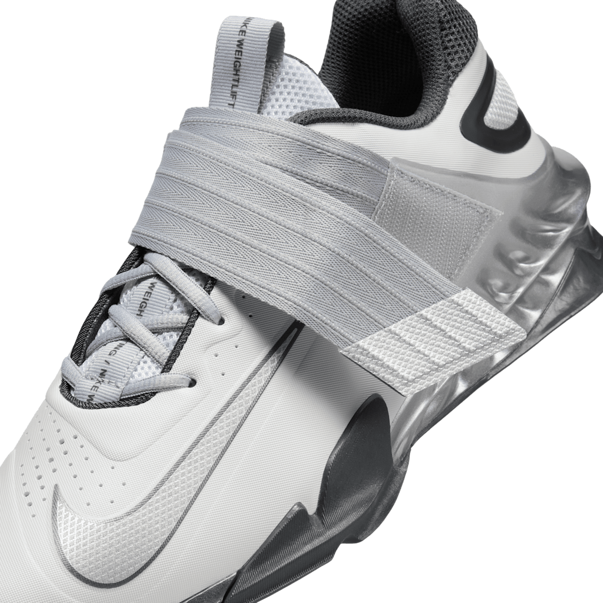 Nike Savaleos Weightlifting Shoes - Photon Dust/Anthracite/Metallic Silver - Image 7