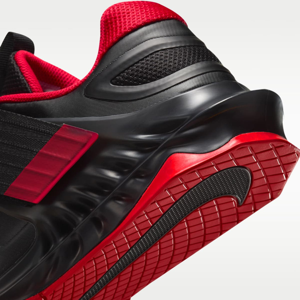 Nike Savaleos Weightlifting Shoes - Black/University Red/White - Image 8