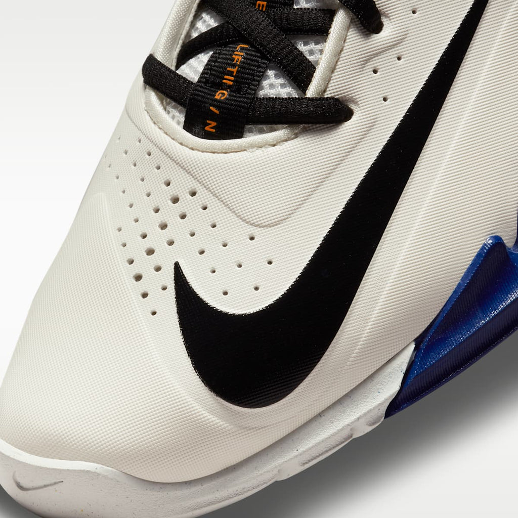 Nike Savaleos Weightlifting Shoes - Sail/Deep Royal Blue/Magic Ember/Black - Image 7