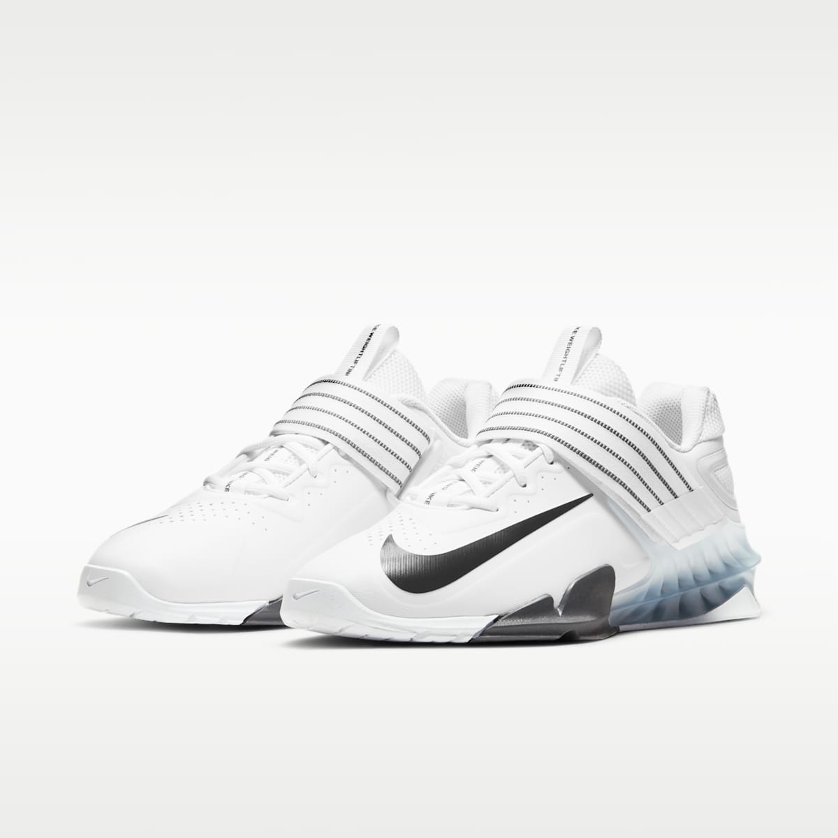 Nike Savaleos Weightlifting Shoes - White/Iron Grey/Laser Orange/Black - Image 5