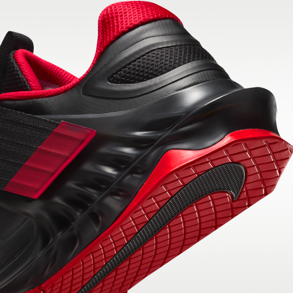 Women's Nike Savaleos Weightlifting Shoes - Black/University Red/White
