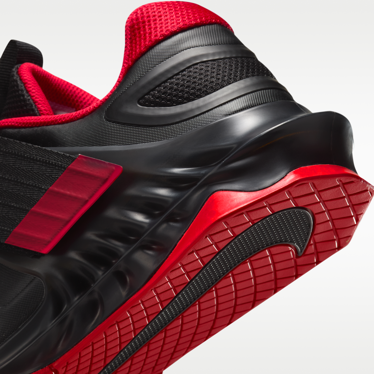 Women's Nike Savaleos Weightlifting Shoes - Black/University Red/White
