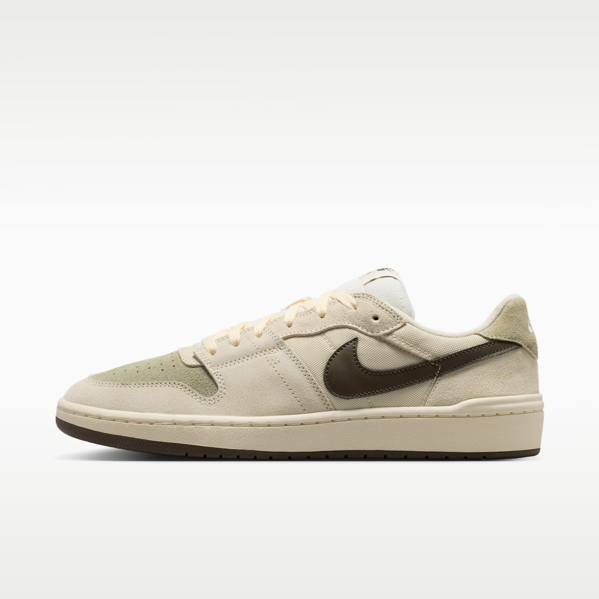 Nike SB Code 58 Skate Shoes - Pale Ivory/Light Khaki/Muslin/Dark Hazel - Image 1