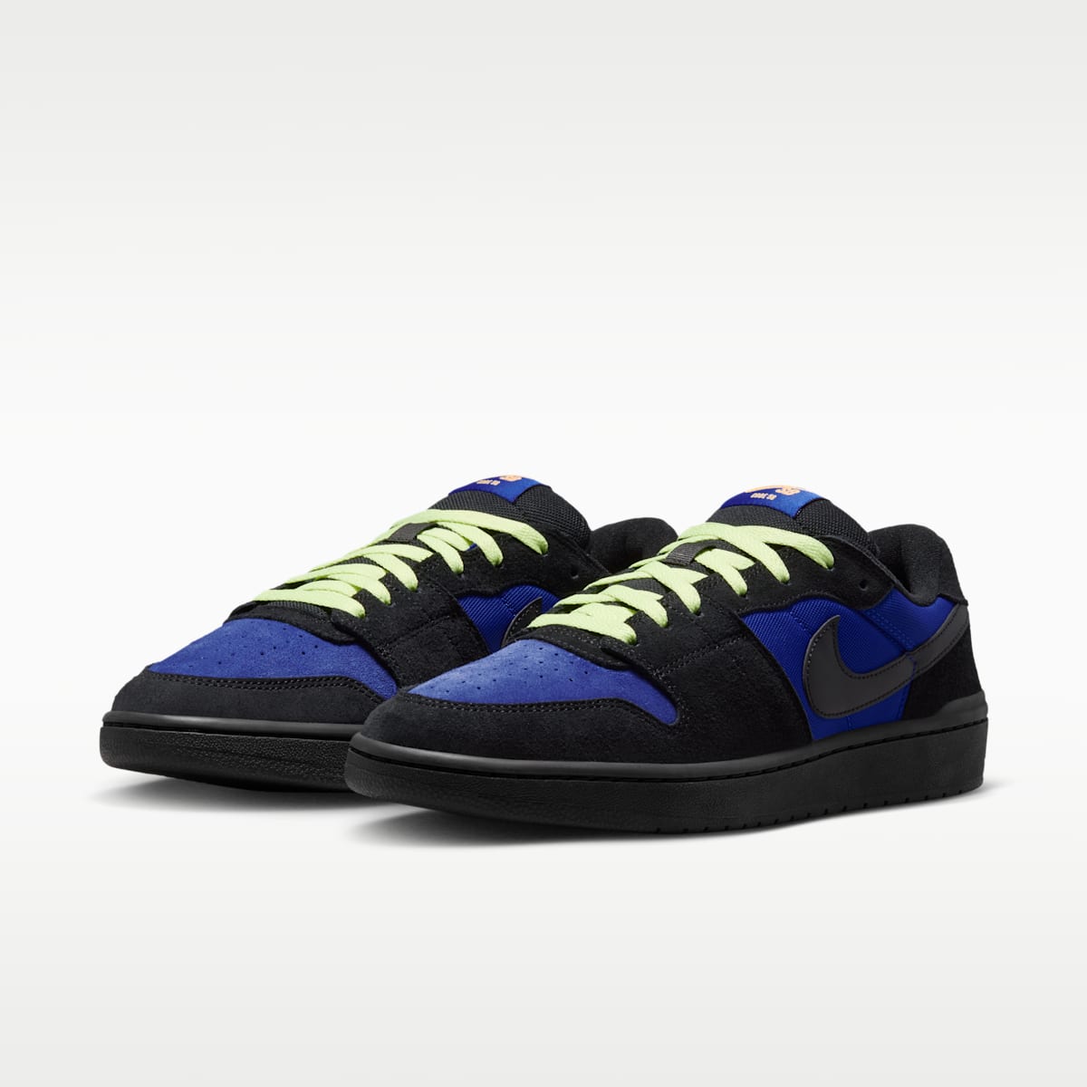 Nike SB Code 58 Skate Shoes - Racer Blue/Black/Light Lemon Twist/Black - Image 5