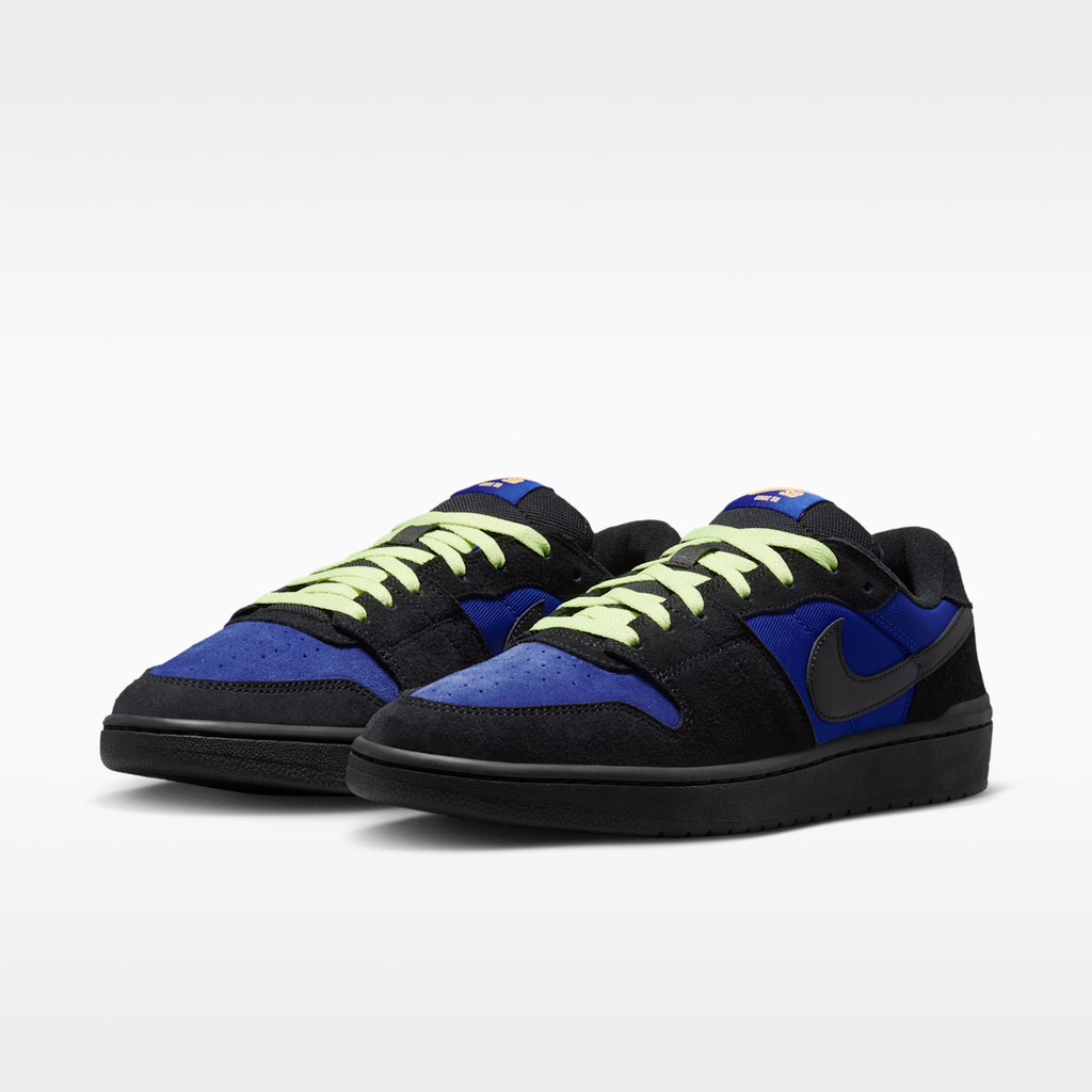 Women's Nike SB Code 58 Skate Shoes - Racer Blue/Black/Light Lemon Twist/Black