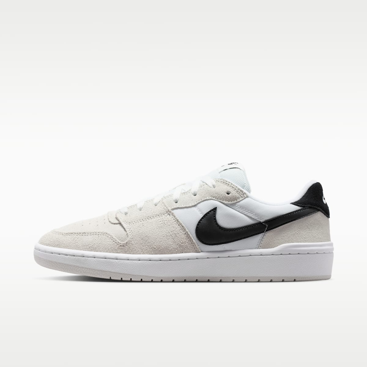 Nike SB Code 58 Skate Shoes - White/Summit White/Black/Black - Image 1