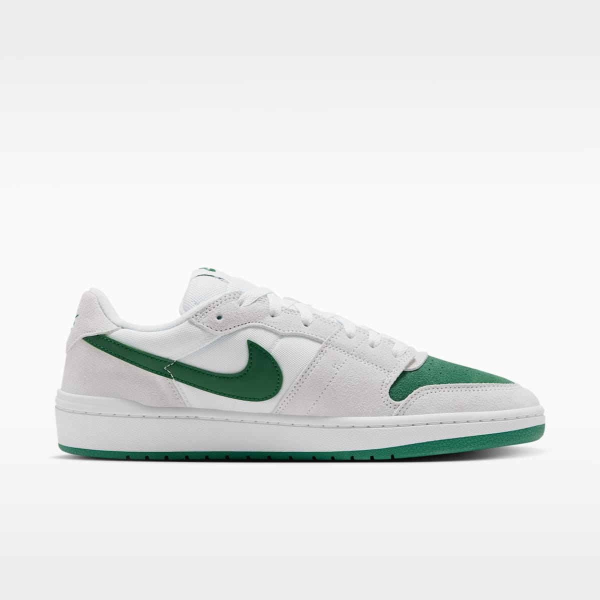 Nike SB Code 58 Skate Shoes - White/Summit White/Pine Green/Pine Green - Image 3
