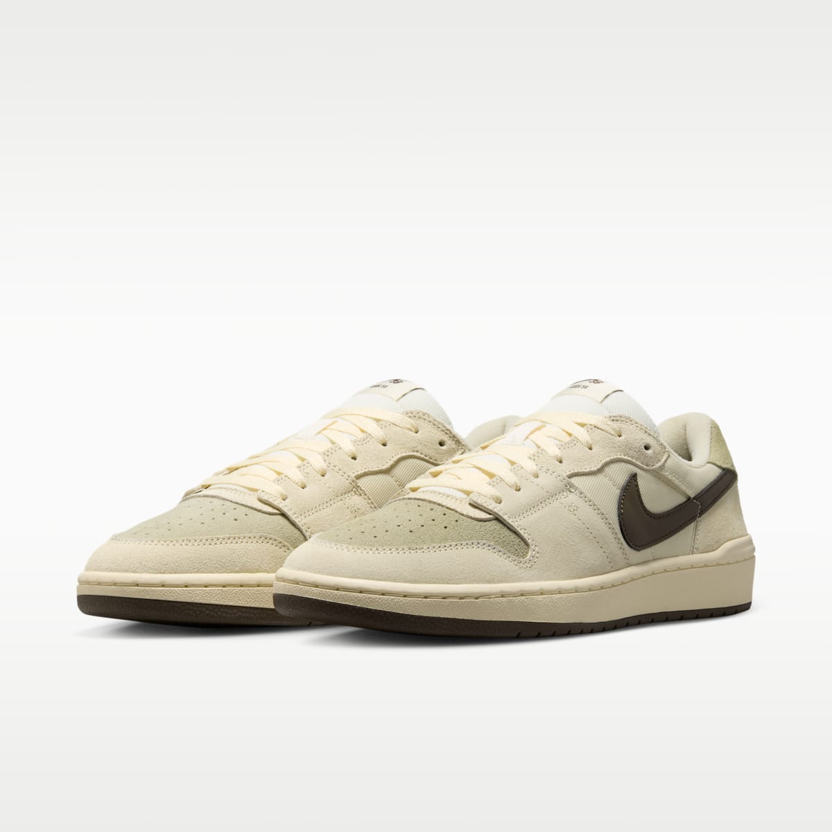 Nike SB Code 58 Skate Shoes - Pale Ivory/Light Khaki/Muslin/Dark Hazel - Image 5