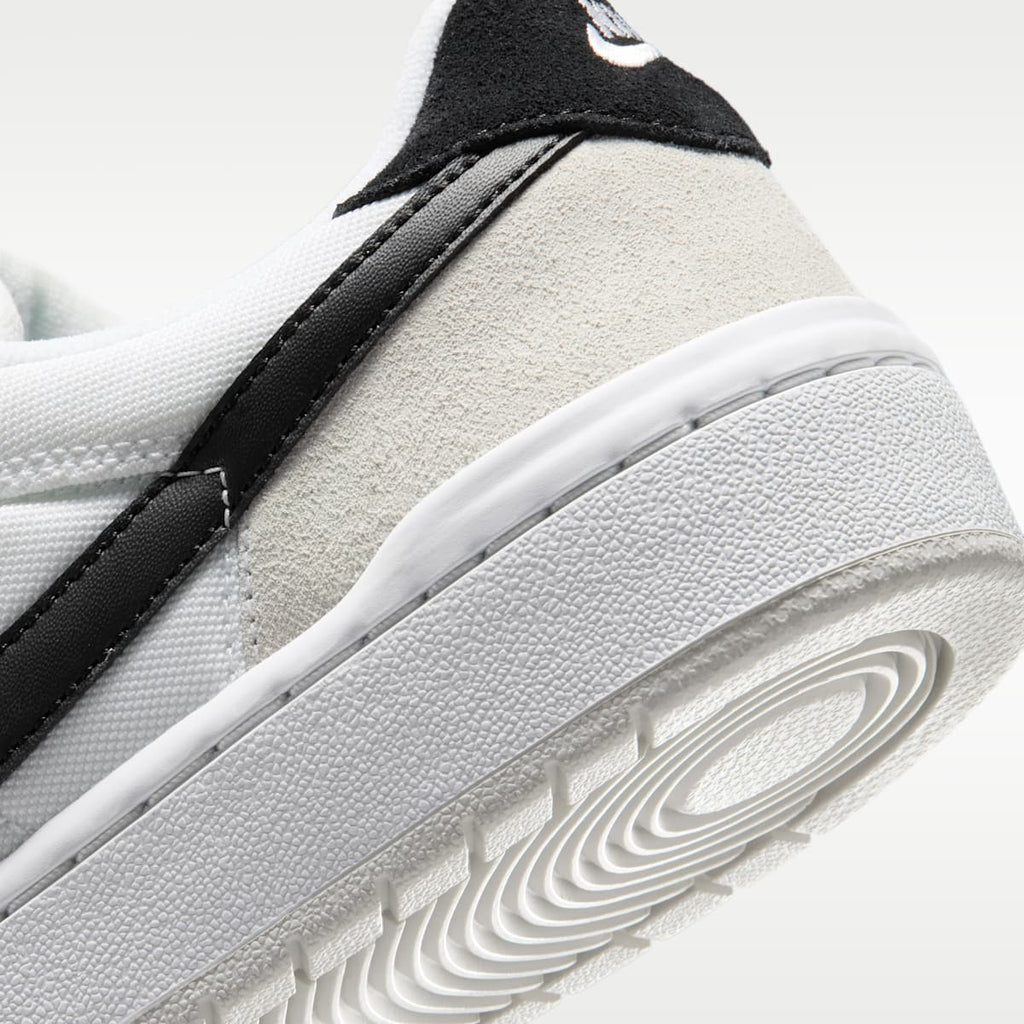 Nike SB Code 58 Skate Shoes - White/Summit White/Black/Black - Image 8