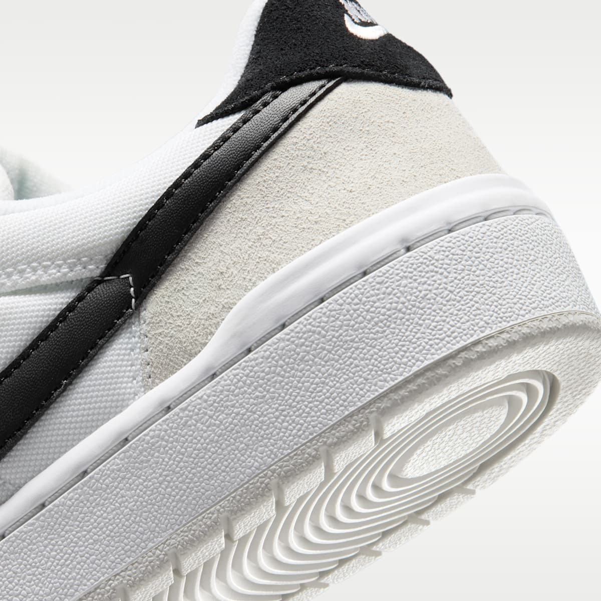 Nike SB Code 58 Skate Shoes - White/Summit White/Black/Black - Image 8