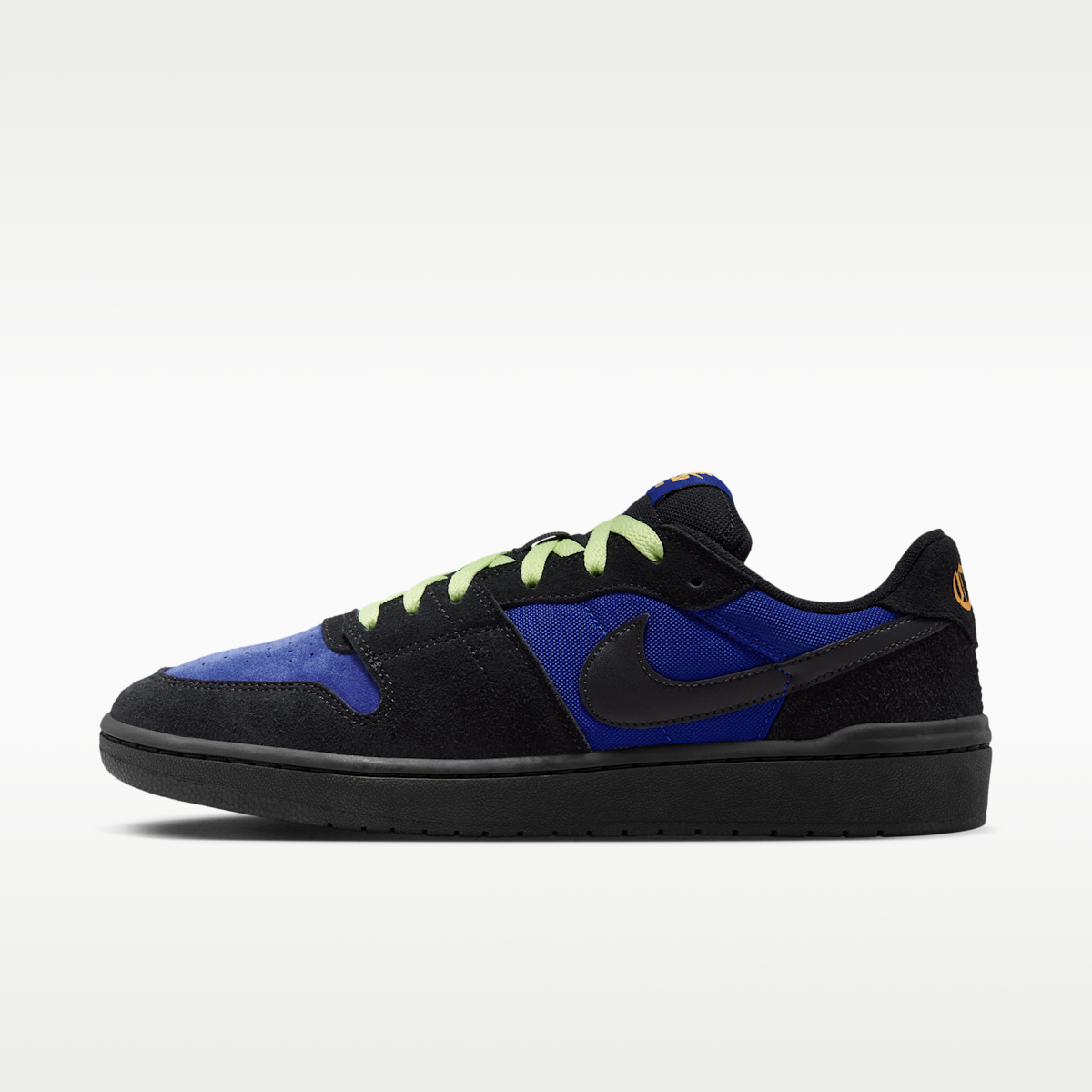 Women's Nike SB Code 58 Skate Shoes - Racer Blue/Black/Light Lemon Twist/Black