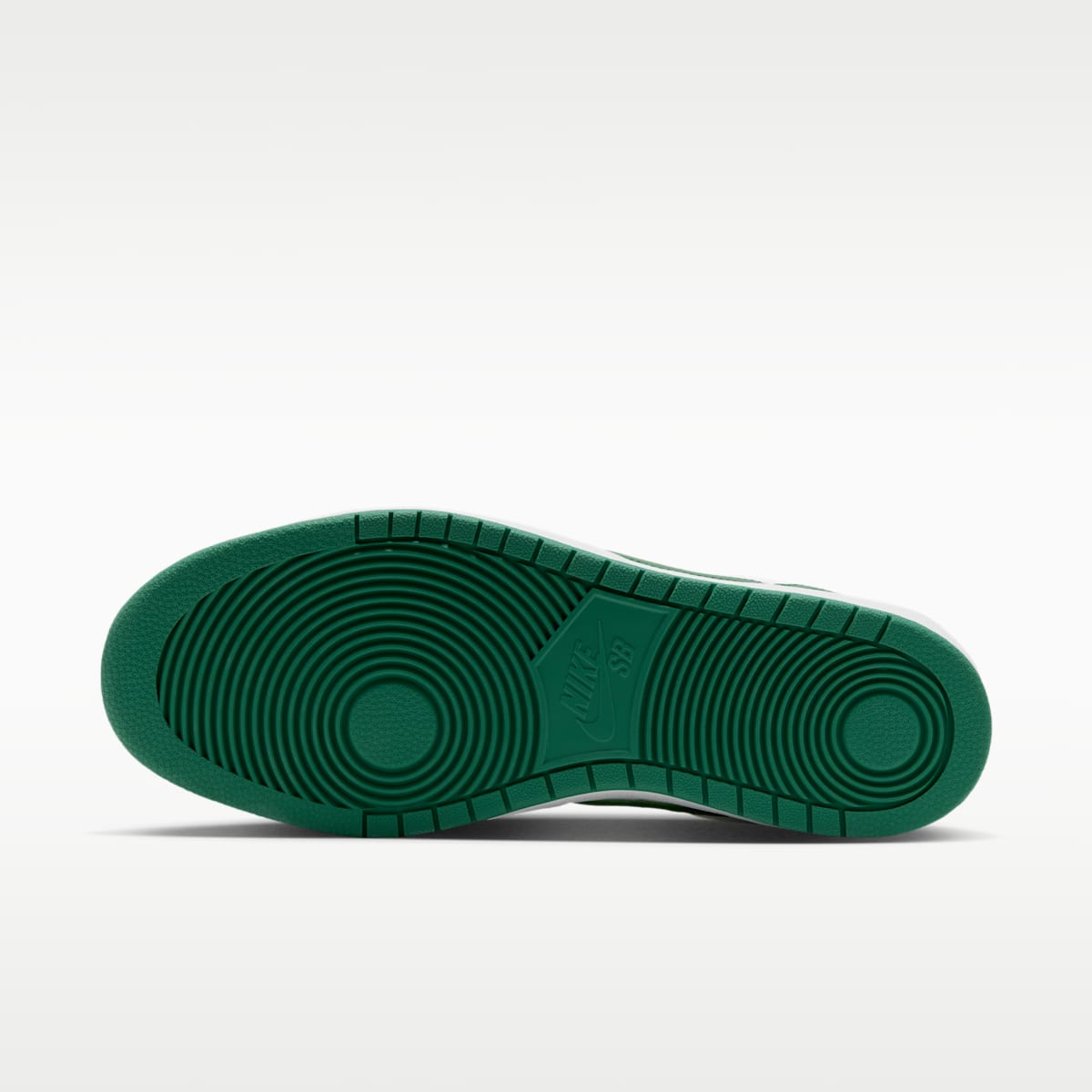 Nike SB Code 58 Skate Shoes - White/Summit White/Pine Green/Pine Green - Image 2