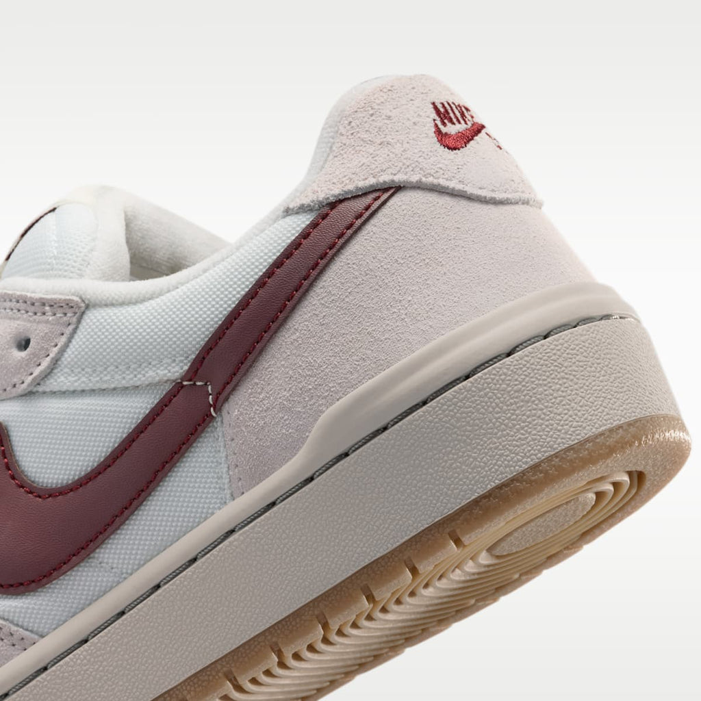 Nike SB Code 58 Skate Shoes - Summit White/Phantom/Gum Light Brown/Mystic Dates - Image 8