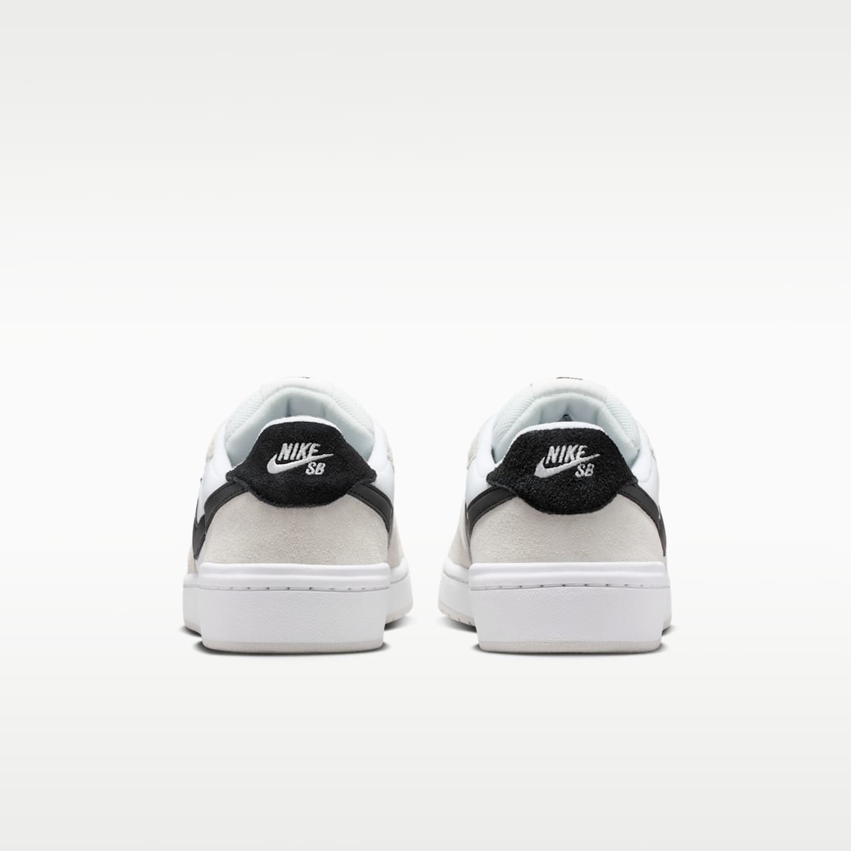 Nike SB Code 58 Skate Shoes - White/Summit White/Black/Black - Image 6