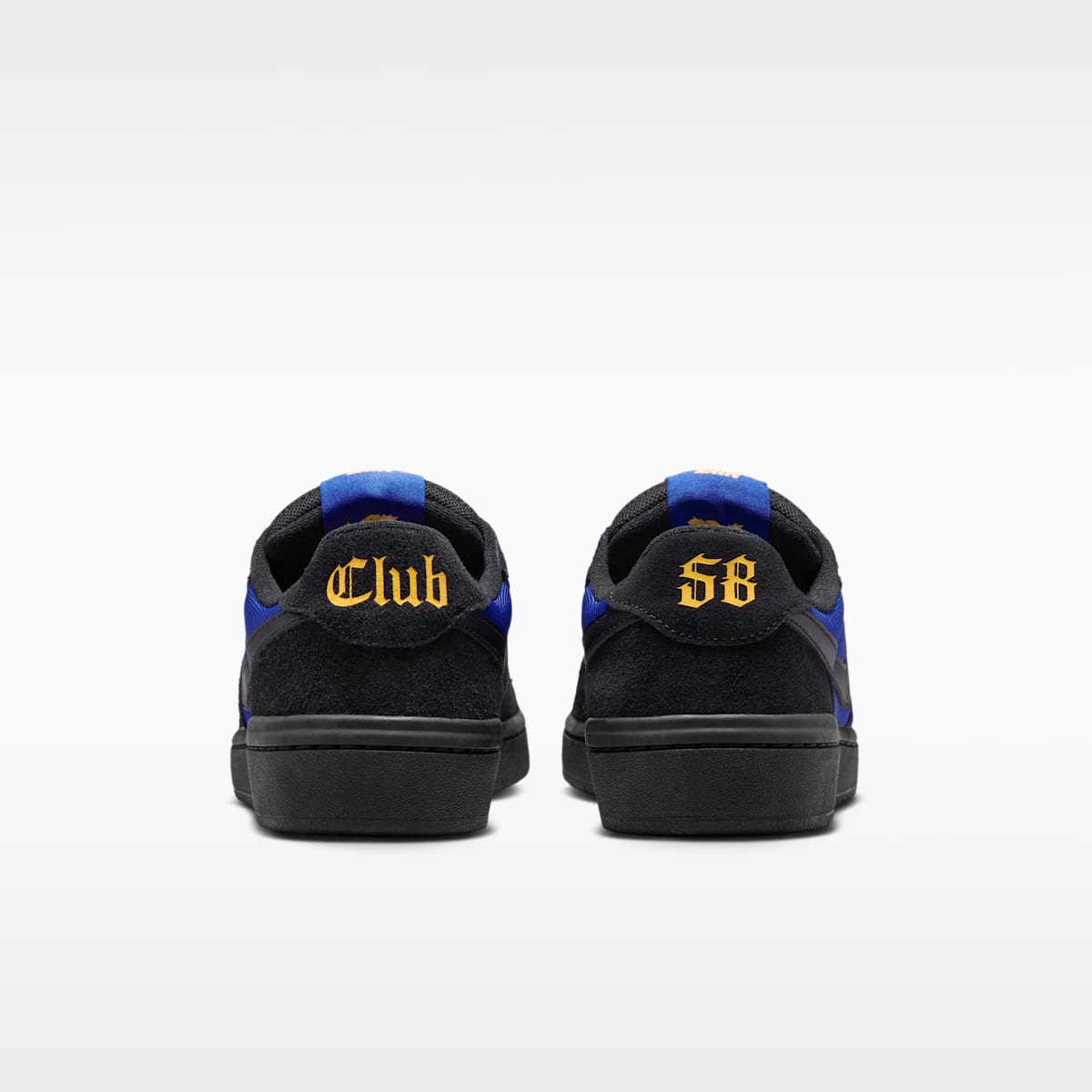 Nike SB Code 58 Skate Shoes - Racer Blue/Black/Light Lemon Twist/Black - Image 6