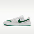 Nike SB Code 58 Skate Shoes - White/Summit White/Pine Green/Pine Green - Image 1