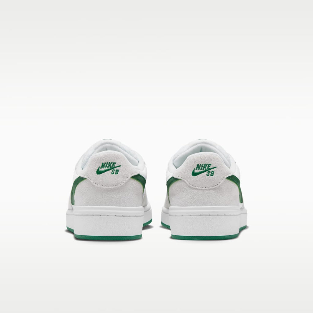 Nike SB Code 58 Skate Shoes - White/Summit White/Pine Green/Pine Green - Image 6