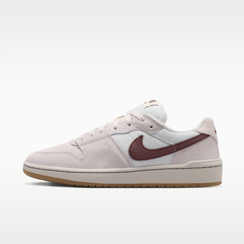 Nike SB Code 58 Skate Shoes - Summit White/Phantom/Gum Light Brown/Mystic Dates - Image 1