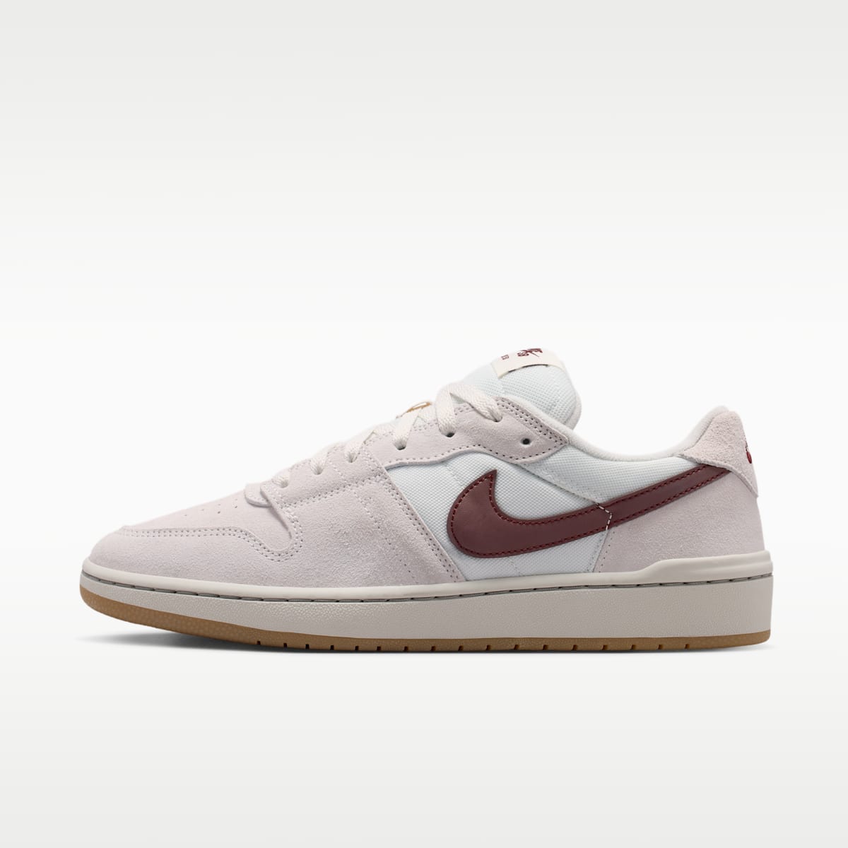 Nike SB Code 58 Skate Shoes - Summit White/Phantom/Gum Light Brown/Mystic Dates - Image 1