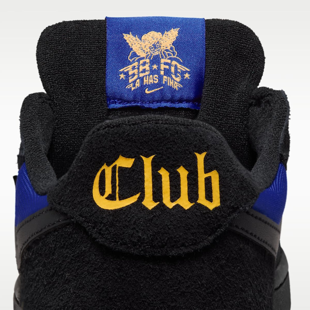 Nike SB Code 58 Skate Shoes - Racer Blue/Black/Light Lemon Twist/Black - Image 9