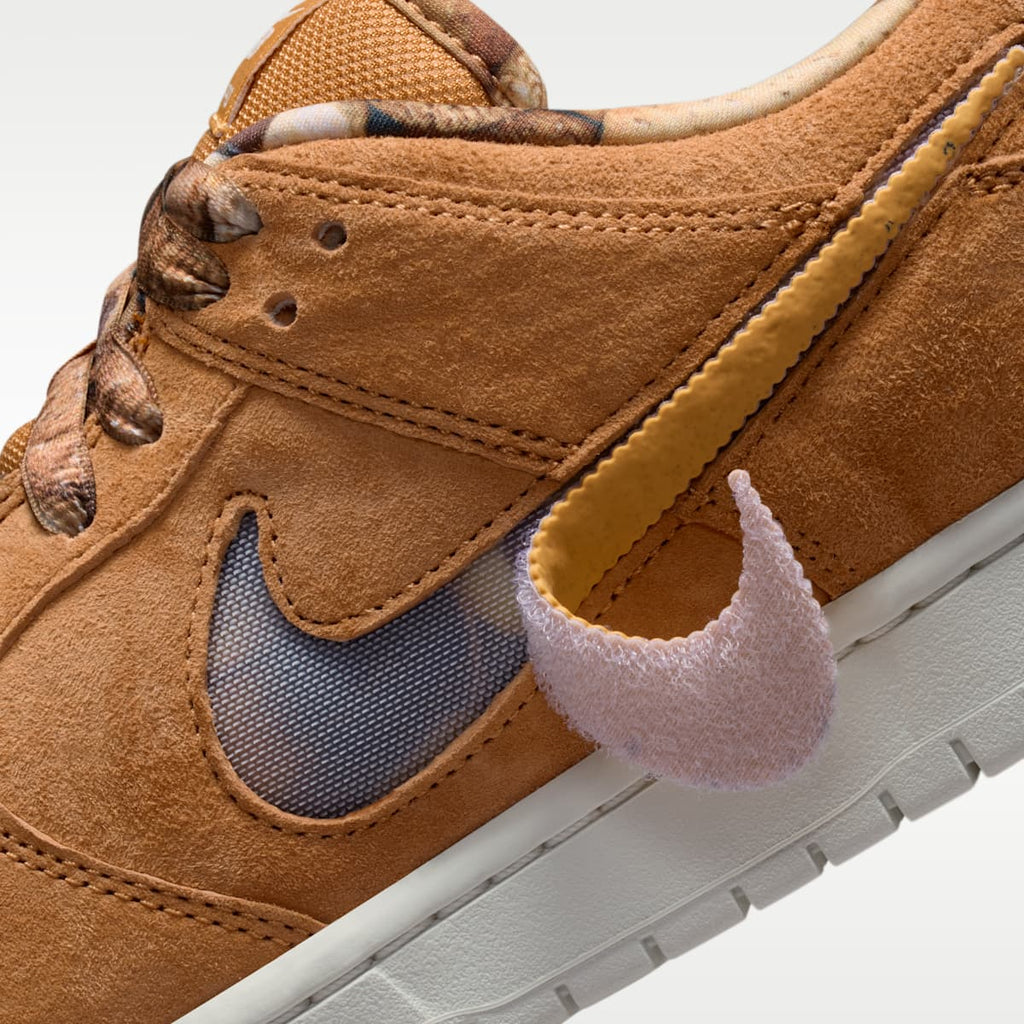 Nike SB Dunk Low Pro Skate Shoes - Flax/Summit White/Sail/Honeycomb - Image 11