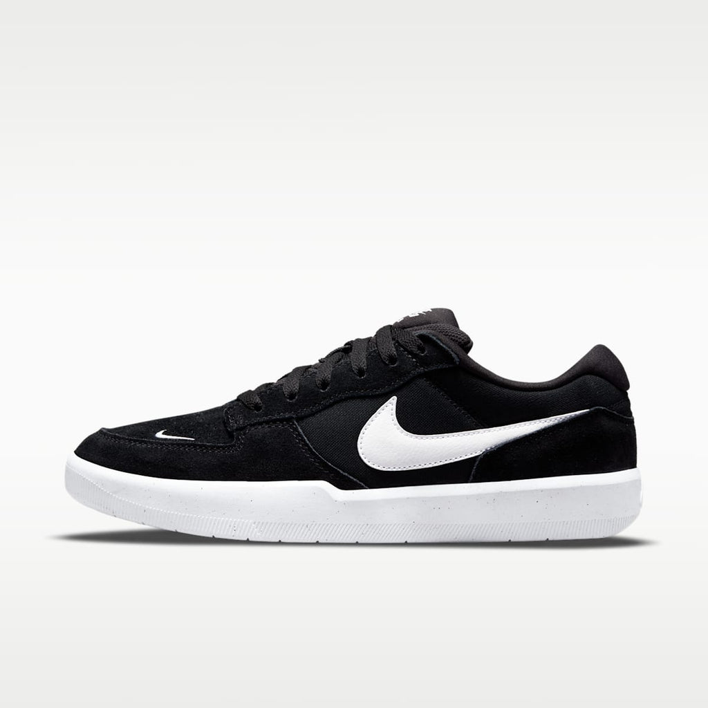 Nike SB Force 58 Skate Shoe - Black/Black/White - Image 1