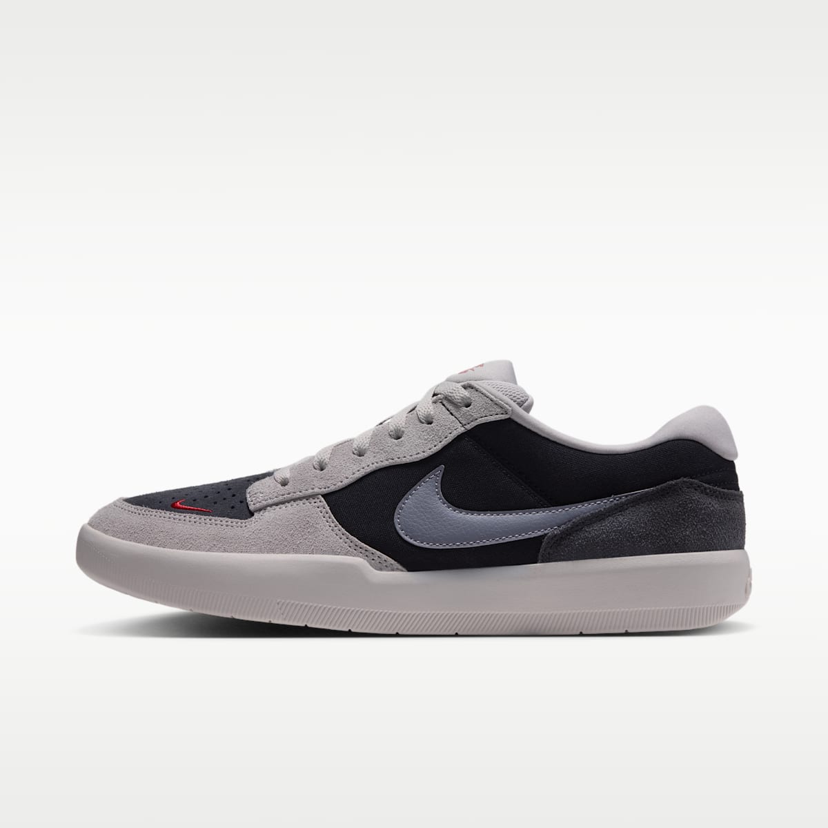 Nike SB Force 58 Skate Shoes - Black/Light Iron Ore/Anthracite/Smoke Grey - Image 1