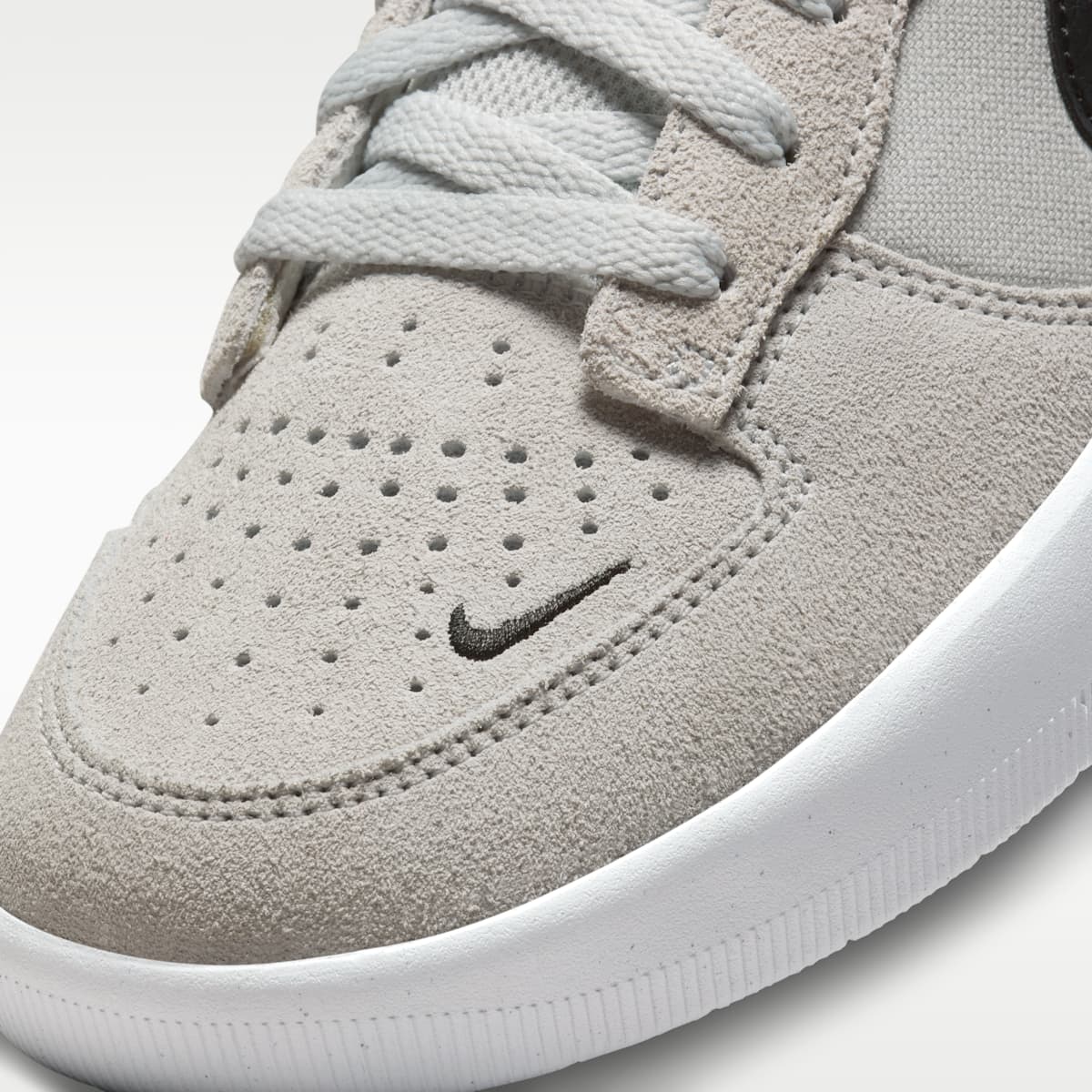 Nike SB Force 58 Skate Shoe - Photon Dust/Photon Dust/White/Black - Image 7
