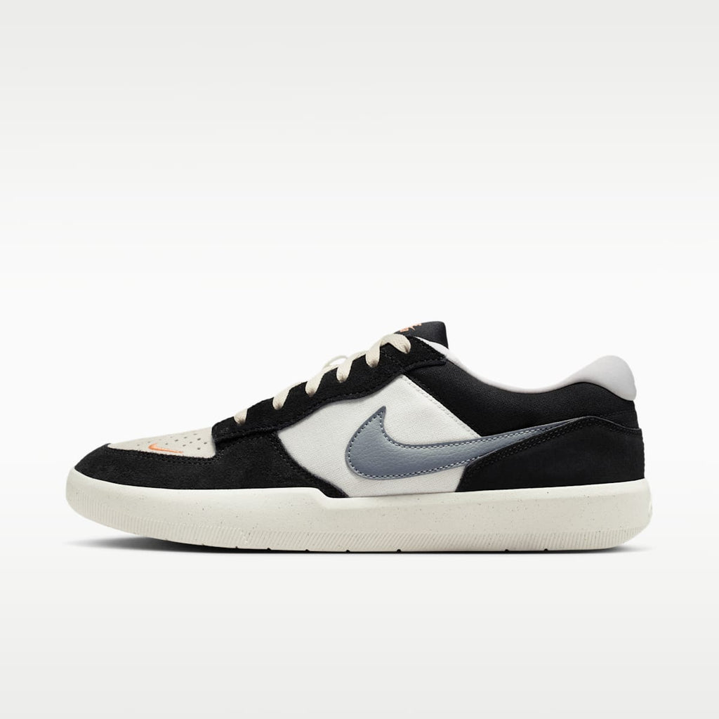 Women's Nike SB Force 58 Skate Shoes - Black/Summit White/Sail/Cool Grey