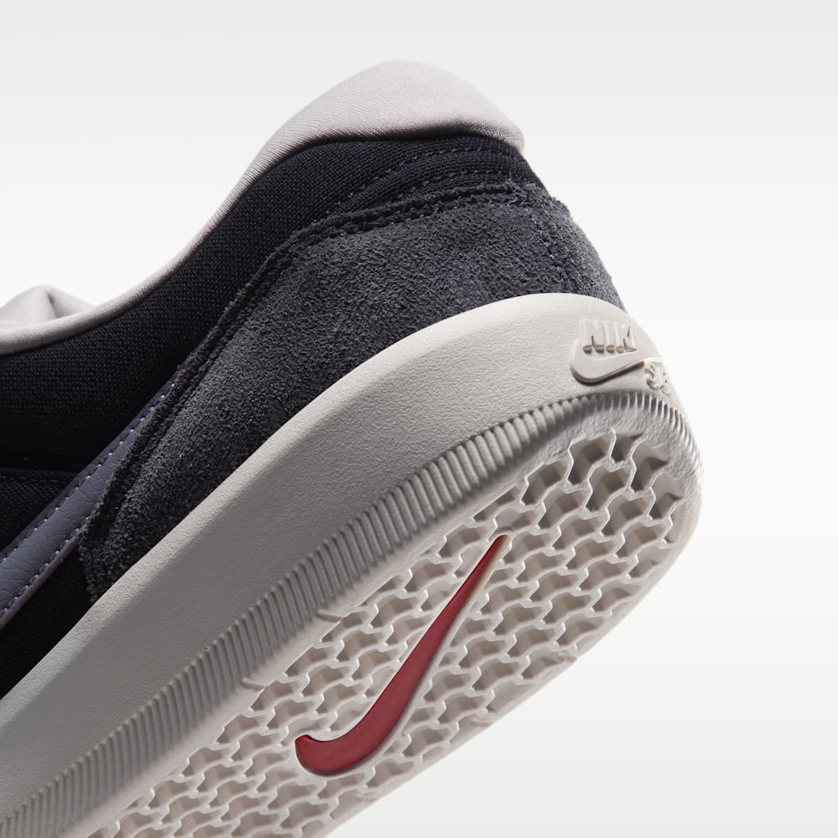 Nike SB Force 58 Skate Shoes - Black/Light Iron Ore/Anthracite/Smoke Grey - Image 8