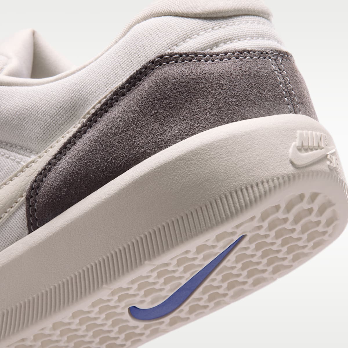 Nike SB Force 58 Skate Shoes - Phantom/Pencil Point/Old Royal/Light Orewood Brown - Image 8
